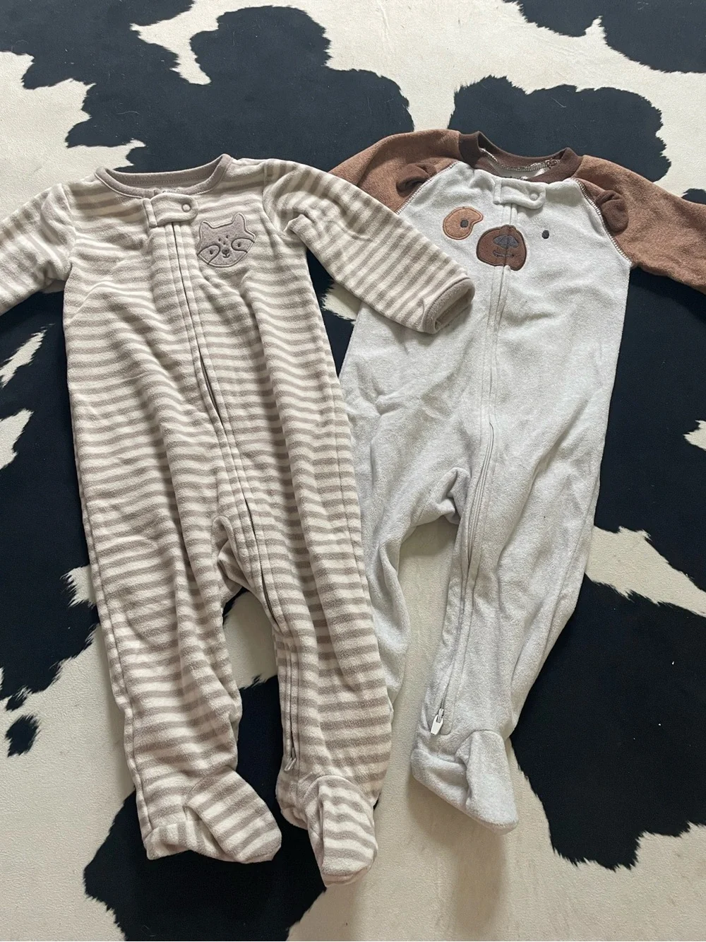 Fleece Animals Footie Sleeper Bundle